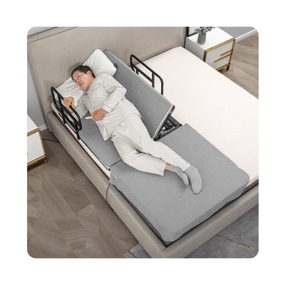 Home Caring Single Lifting Auxiliary Electric Adjustable Bed For Elderly And Disabled