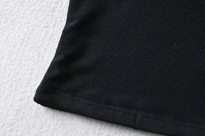 Sexy Women Crop Top 2023 Summer Double Halter Tops Sleeveless Tanks