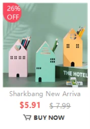 Sharkbang New Arrival Simple Series ABS Pen Holder Desk Organizer Storage Box Kawaii School Office Stationery