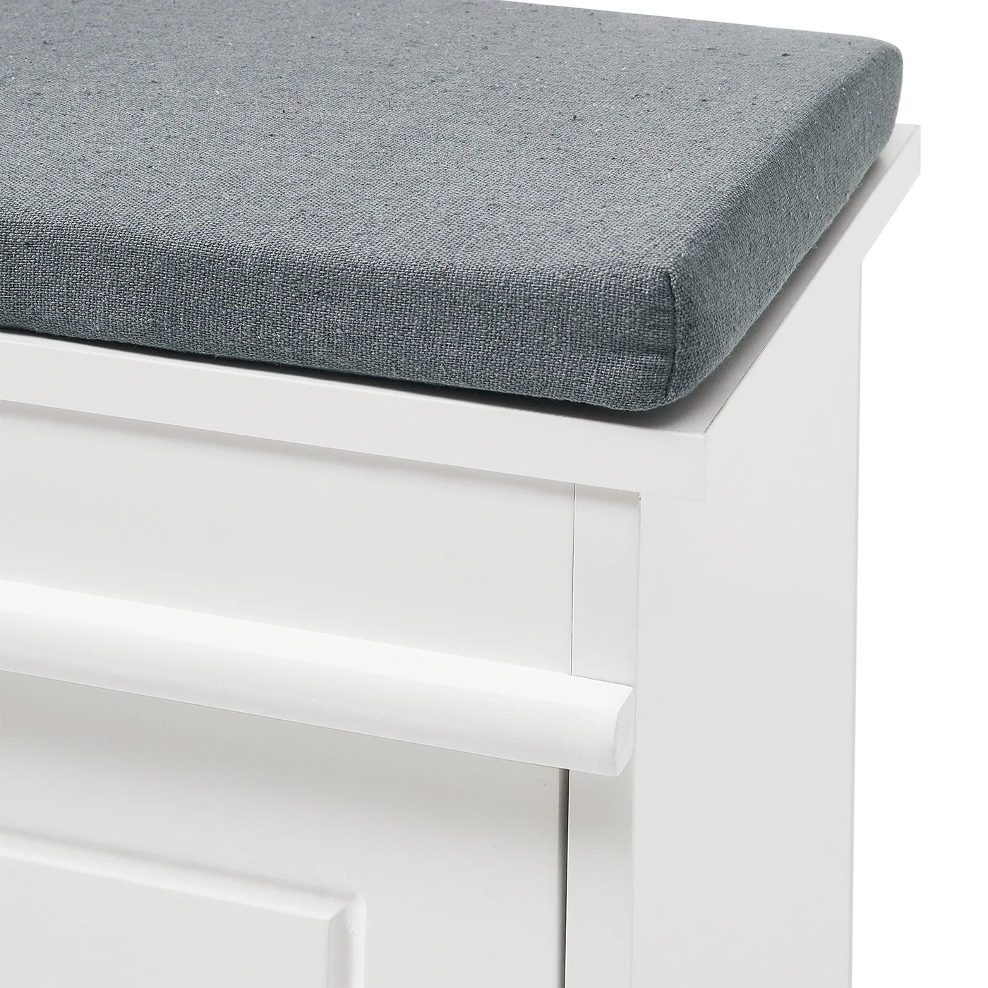 【Breeins】Flip Down Shoe Bench Cabinet, Shoes Rack Storage Organizer Shelf Home Decoration For Entryway