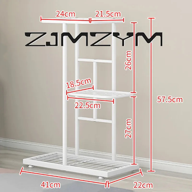Multifuctional Plant Flower Stand Pots Tray Plant Shelves Planter Display Rack Storage Holder Shelf Home Balcony Garden Decor