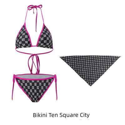 Original American Retro Young Adult Dopamine Bikini