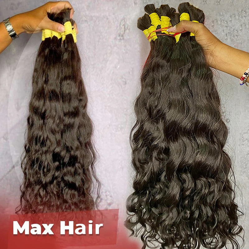 100% Unprocessed Malaysian Remy Human Hair Weave Extensions Wet and Wavy Hair Bundles cheveux humain 12A Water Wave Bundle Deals