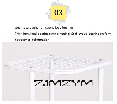 Multifuctional Plant Flower Stand Pots Tray Plant Shelves Planter Display Rack Storage Holder Shelf Home Balcony Garden Decor