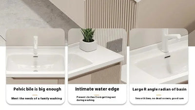 Furniture Basin Combination Bathroom Cabinet Modern Sink Washbasin Minimalist Bathroom Cabinet Washbasin Home Furniture