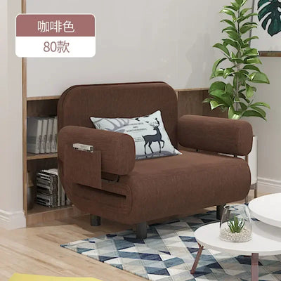 Multi-Functional Folding Sofa Bed Dual-Purpose Leisure Internet Celebrity Sofa Nap Simple Sofa Small Apartment Simple Bed