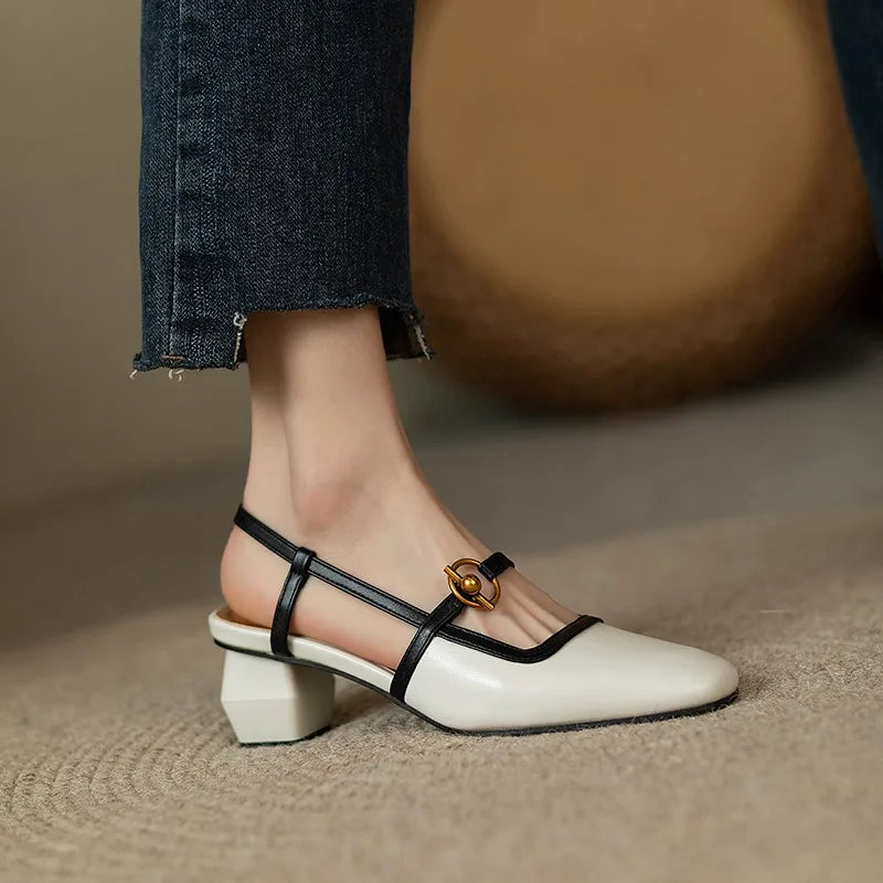 Women's Shoes 2024 Fashion Summer Dresses Sandals Women's Elegance Women's Sandals Lace Up Cuffzapatos Para Damas En Oferta