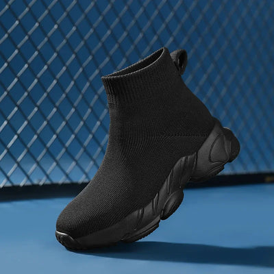 Sock Shoes 2024 New Fashionable Luxury Designer High Top Children's Shoes Comfortable Casual Running Sports Tennis Shoes