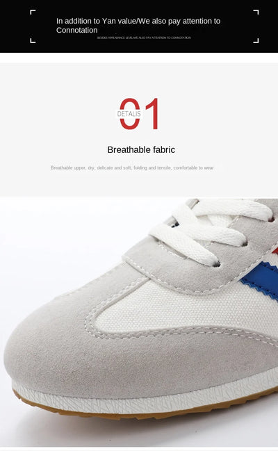 Men Mesh Casual Sports Shoes Spring and Autumn New Fashion Casual Forrest Gump Versatile Lace Up Student Running Shoes
