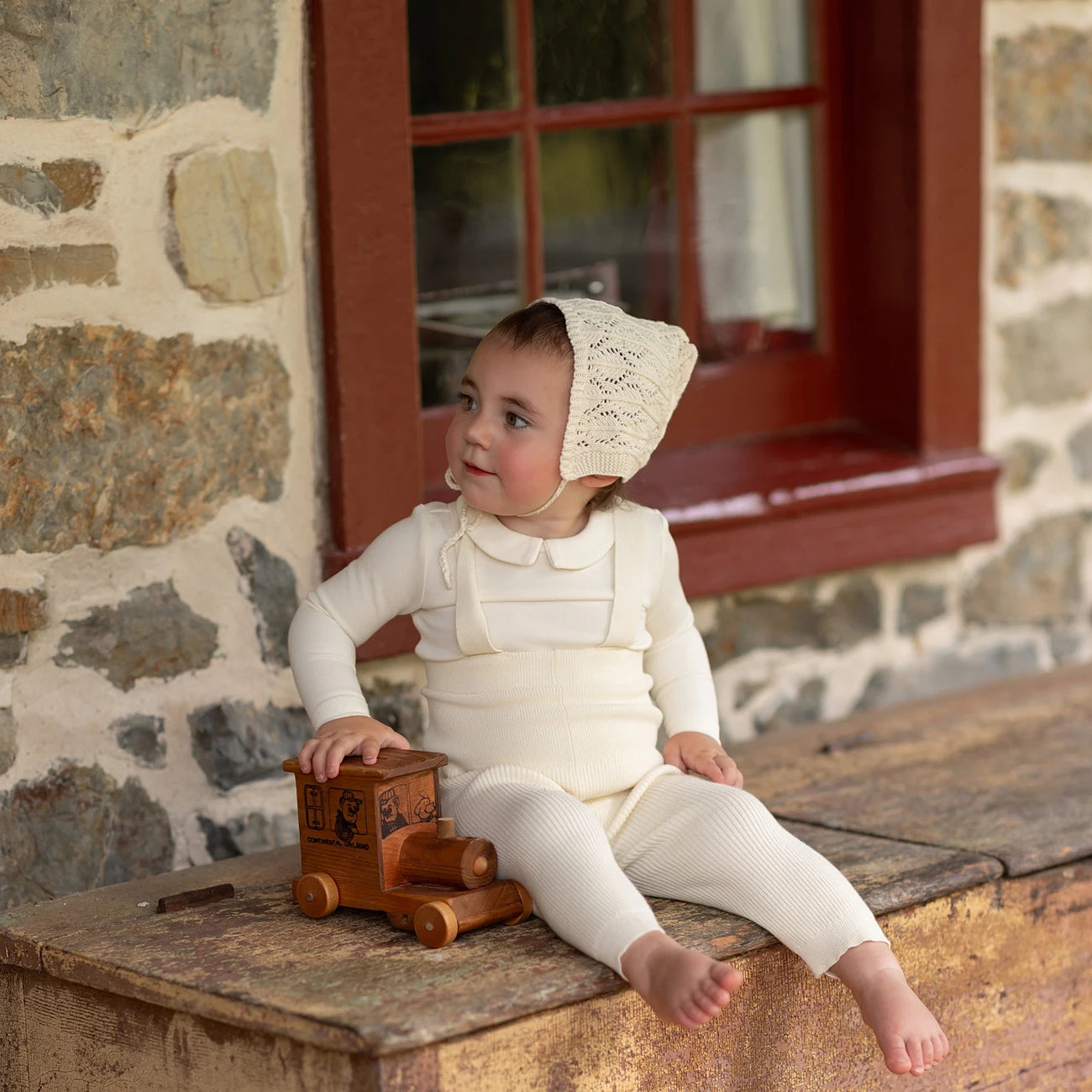 AP Baby British Knit Coordinate Collection Baby Kids Modal Romper Cute Knitting Cardigan and Overalls Pants