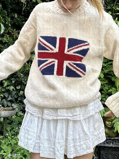Women s American Flag Print Hoodies Long Sleeve V-Neck Loose Sweatshirt Autumn Winter Pullover Tops for Women