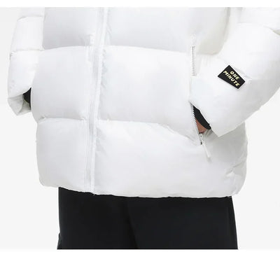 Solid Color with Hoodie Warm Puffer Jackets Padded Cotton Clothes Waterproof Jackets Man Winter Coats Men Hooded Zipper Parkas