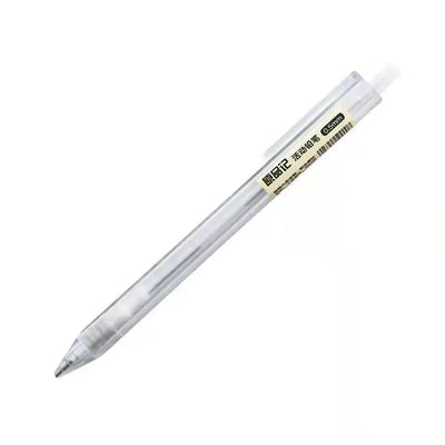 Mixed Loading 0.5&0.7mm Mechanical Pencil White Simple Automatic Pen for Students School Supplies Office Accessories Stationery