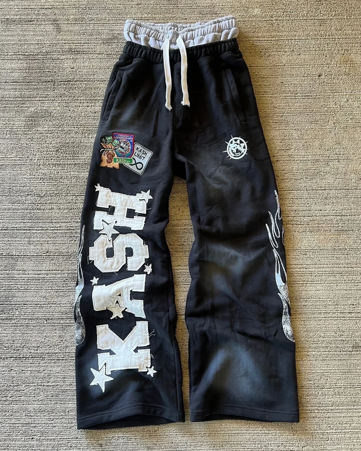 Y2K New Gothic Retro Letters Embroidered Jogging Casual Pants Men's and Women's Hip-Hop Harajuku Fashion Casual Straight Pants