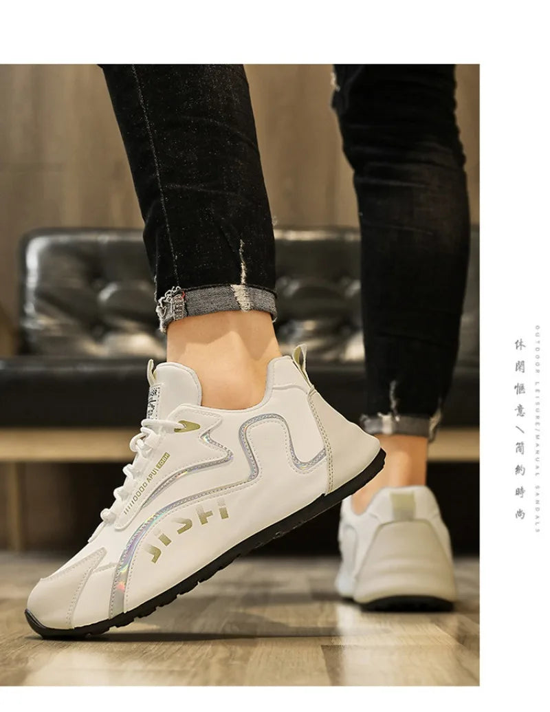 Men's Sneakers Mesh Fashion Casual Shoe Breathable Training Walking Tennis Flat 2024 Casual Sport Shoes for Men Chaussure Hommes
