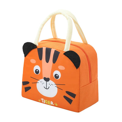 Cartoon Picnic Tote Lunch Bag Portable Insulated Thermal Heat Children'S Bento Bag Kid School Lunch Box Bags Cooler Ice Pack New