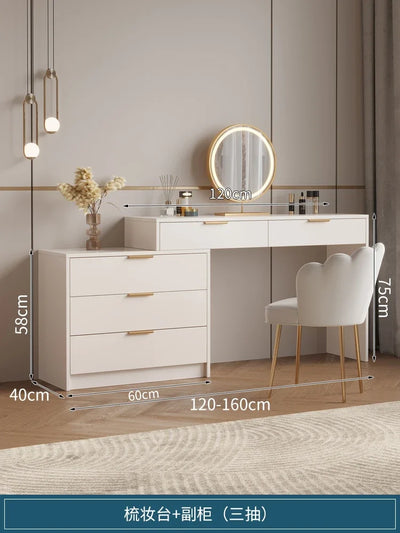 Container Dressing Table Drawer Baby Girl Set Modern Dressing Table Cabinets Living Room Hairstyle Penteadeira Bedroom Furniture
