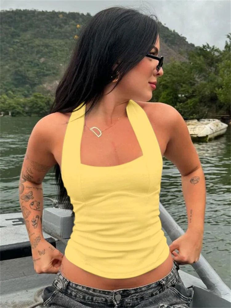 Tossy Backless Tank Top