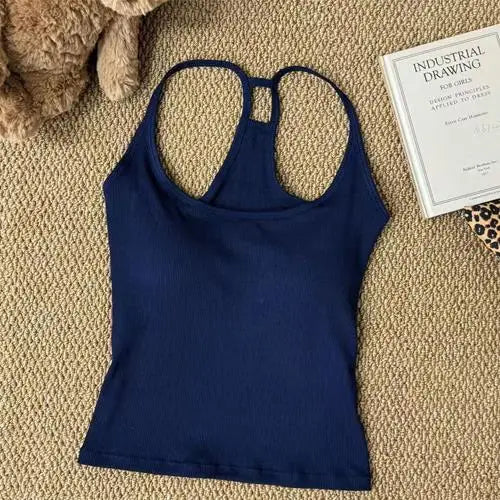 Backless Strap Vest Top