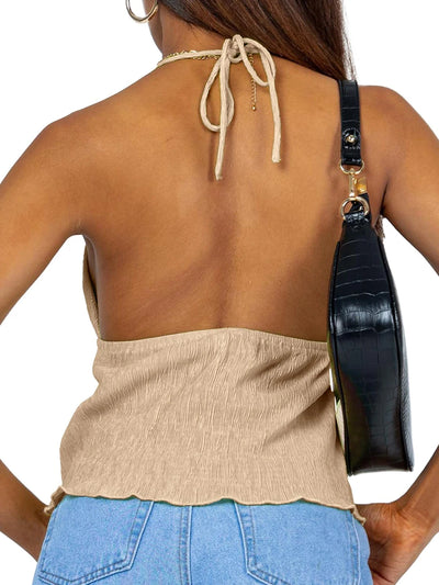 Halterneck Crop Top