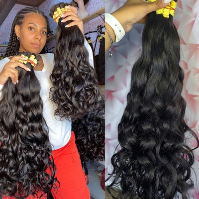 100% Unprocessed Malaysian Remy Human Hair Weave Extensions Wet and Wavy Hair Bundles cheveux humain 12A Water Wave Bundle Deals