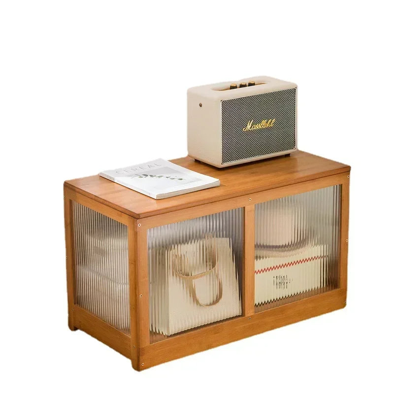 Multi-functional Bay Window Storage Cabinet Bedroom Balcony Low Cabinet Flip Long Tatami Storage Furniture Versatile Organizer