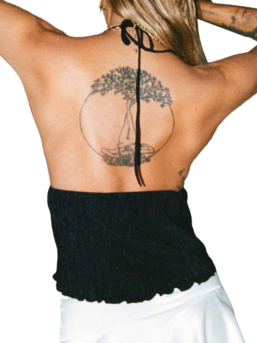 Halterneck Crop Top
