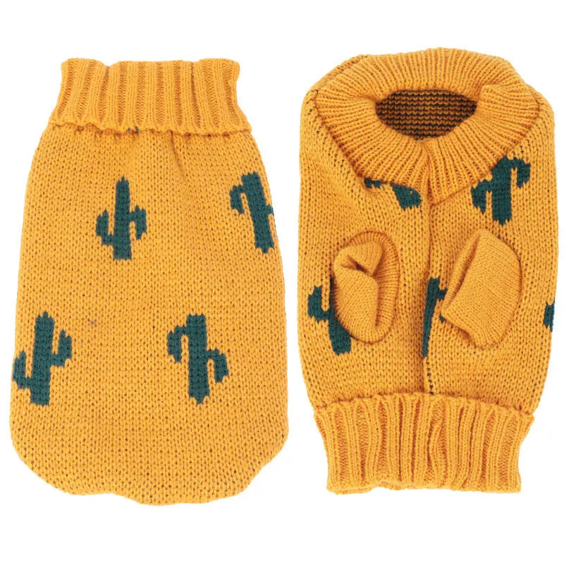 Cat Clothes Gatos Sweater Pet Dog Clothing for Small Medium Puppy  Dogs Cats Winter Warm Coat Teddy Pug  Jacket Soft Vest New