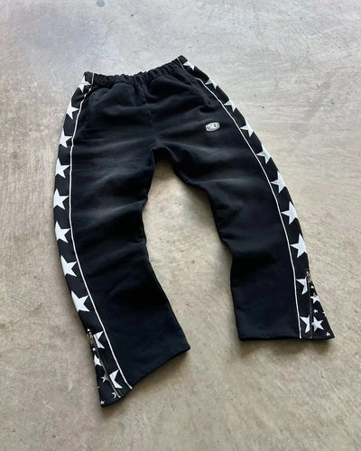 Y2K New Gothic Retro Letters Embroidered Jogging Casual Pants Men's and Women's Hip-Hop Harajuku Fashion Casual Straight Pants