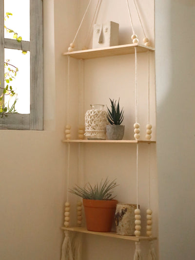 Wooden Storage Rack Wall Hanging Shelves Plant Floating Wall Shelf Rustic Wood Shelves Bedroom Living Room Home Decorations Gift