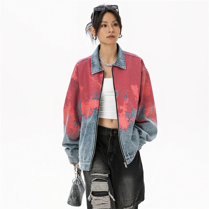 Women's Denim Jacket Lady Cowboy Jeans Jackets Women Outdoor Women's Clothing Novelties Sales Trend 2024 Female Cowgirl Clothes