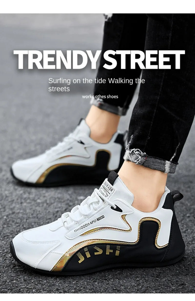 Men's Sneakers Mesh Fashion Casual Shoe Breathable Training Walking Tennis Flat 2024 Casual Sport Shoes for Men Chaussure Hommes