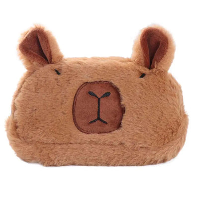 Cute Capybara Pencil Case for Boy Girl Large Storage Pencil Box School Accessories
