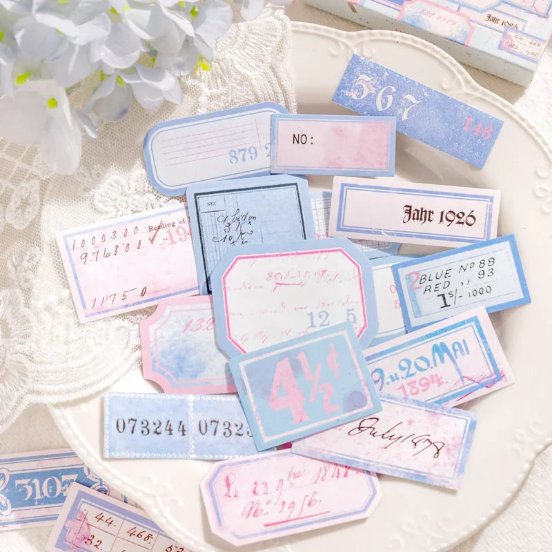 Mr Paper 75Pcs/bag Matchbox Sticky Notes Stickers Handbook Stickers Stationery Stickers DIY Phone Case Diary
