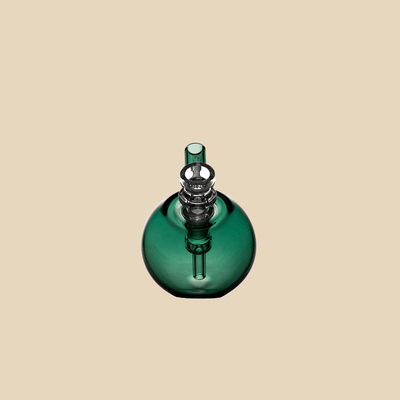 Spherical Pocket Bubbler - Lake Green
