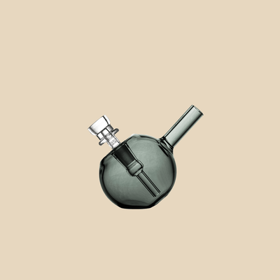 Spherical Pocket Bubbler - Smoke