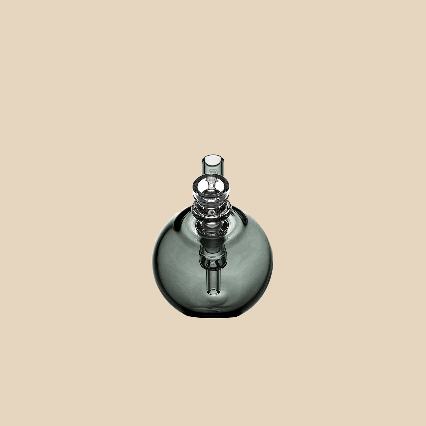 Spherical Pocket Bubbler - Smoke