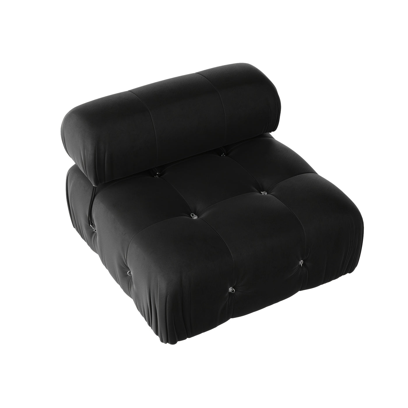 U-Shaped Minimalist Velvet Sofas, 138.6" Convertible Modular Sectional Couch, Modern Comfy Sectional Couches with 2 Chaise Ottomans for Living Room Office Apartment