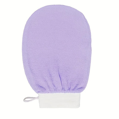 Korean Exfoliating Mitts - Visibly Lift Away Dead Skin, Great for Spray Tan Removal or Keratosis Pilaris - 100% Viscose Fiber