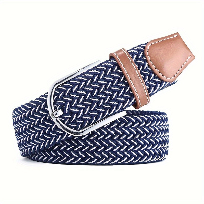 Men's Canvas Belt Women's Elastic Belt Korean Version Elastic Elastic Belt Golf Belt