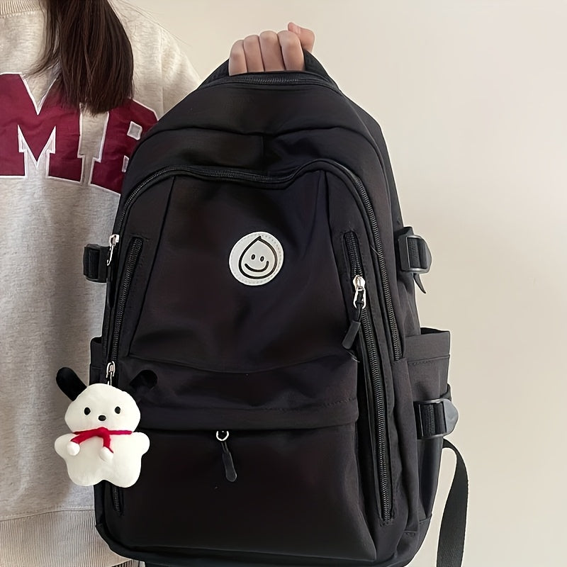 Schoolbag Female Junior High School Student High Capacity Korean Fashion Versatile College Style High School Student Backpack