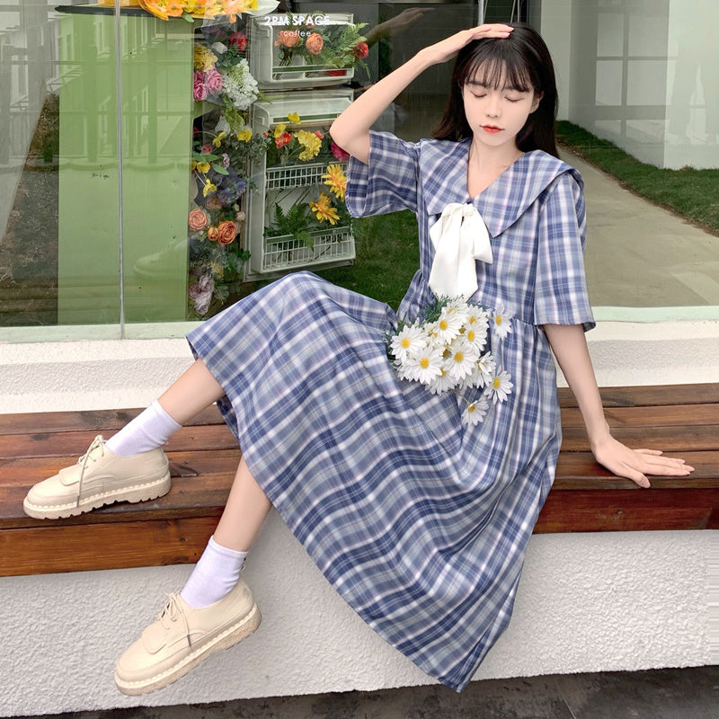 Japanese Girl Summer School Style Dress