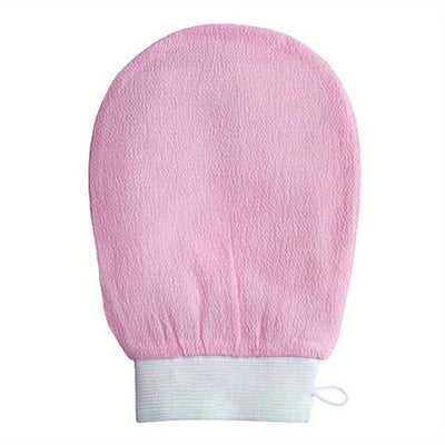 Korean Exfoliating Mitts - Visibly Lift Away Dead Skin, Great for Spray Tan Removal or Keratosis Pilaris - 100% Viscose Fiber