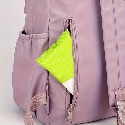 Stylish And Attractive Women'S Backpack in a Simple Korean Design, Perfect for And Versatile for Any Outfit. [Zipper Pull Direction Random]