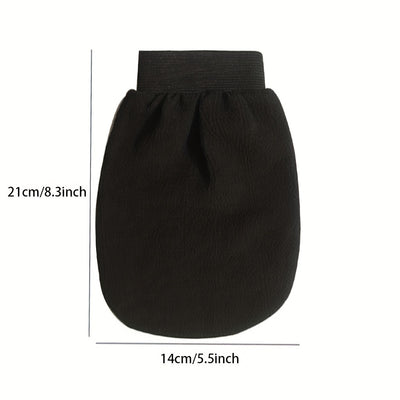 Korean Exfoliating Mitts - Visibly Lift Away Dead Skin, Great for Spray Tan Removal or Keratosis Pilaris - 100% Viscose Fiber