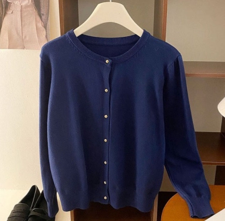 Women's Early Autumn Thin Type Long-sleeved Top