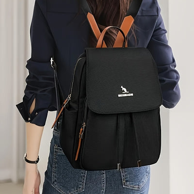 2024 New Korean-Style Versatile Fashionable Large Capacity Backpack for Women, Ideal for Casual Travel