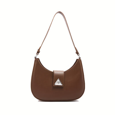 Korean High-end Texture Bag for Women, Fashionable And Versatile, Simple Single Shoulder Underarm Bag, Crescent Shaped Bag for Women