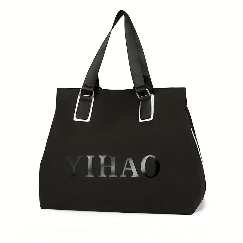 Korean Version Of Ins Large Capacity Waterproof Nylon Bag, Portable Travel Casual Handbag, Fashionable And Versatile Shoulder Bag