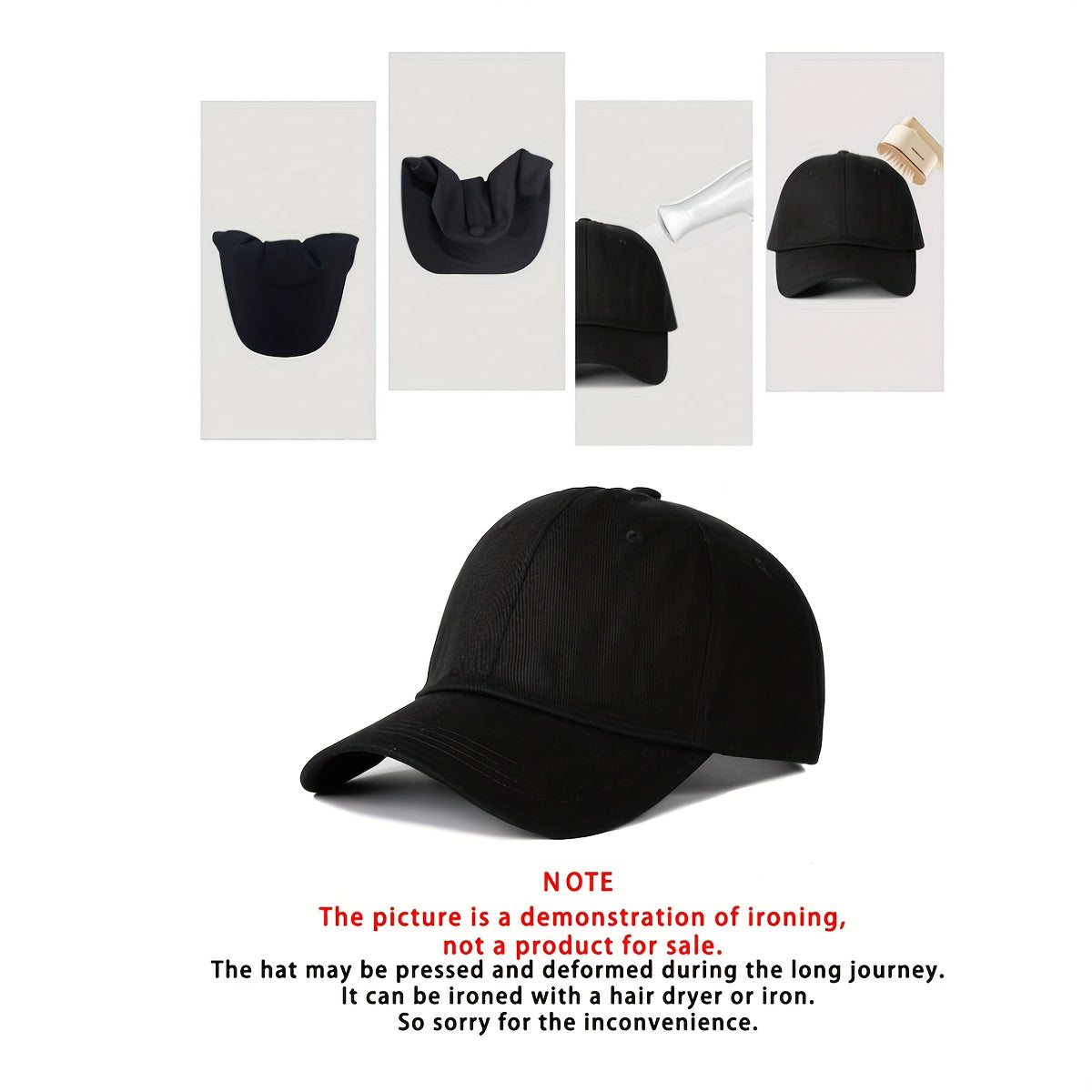 "Overstimulated" Embroidered Letter Baseball Cap